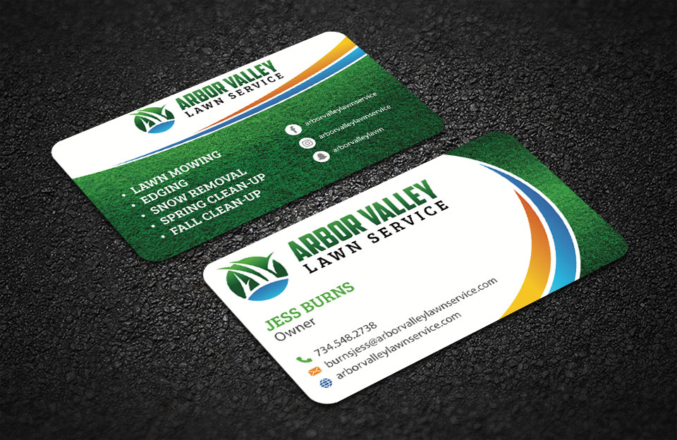 Arbor Valley Business Cards